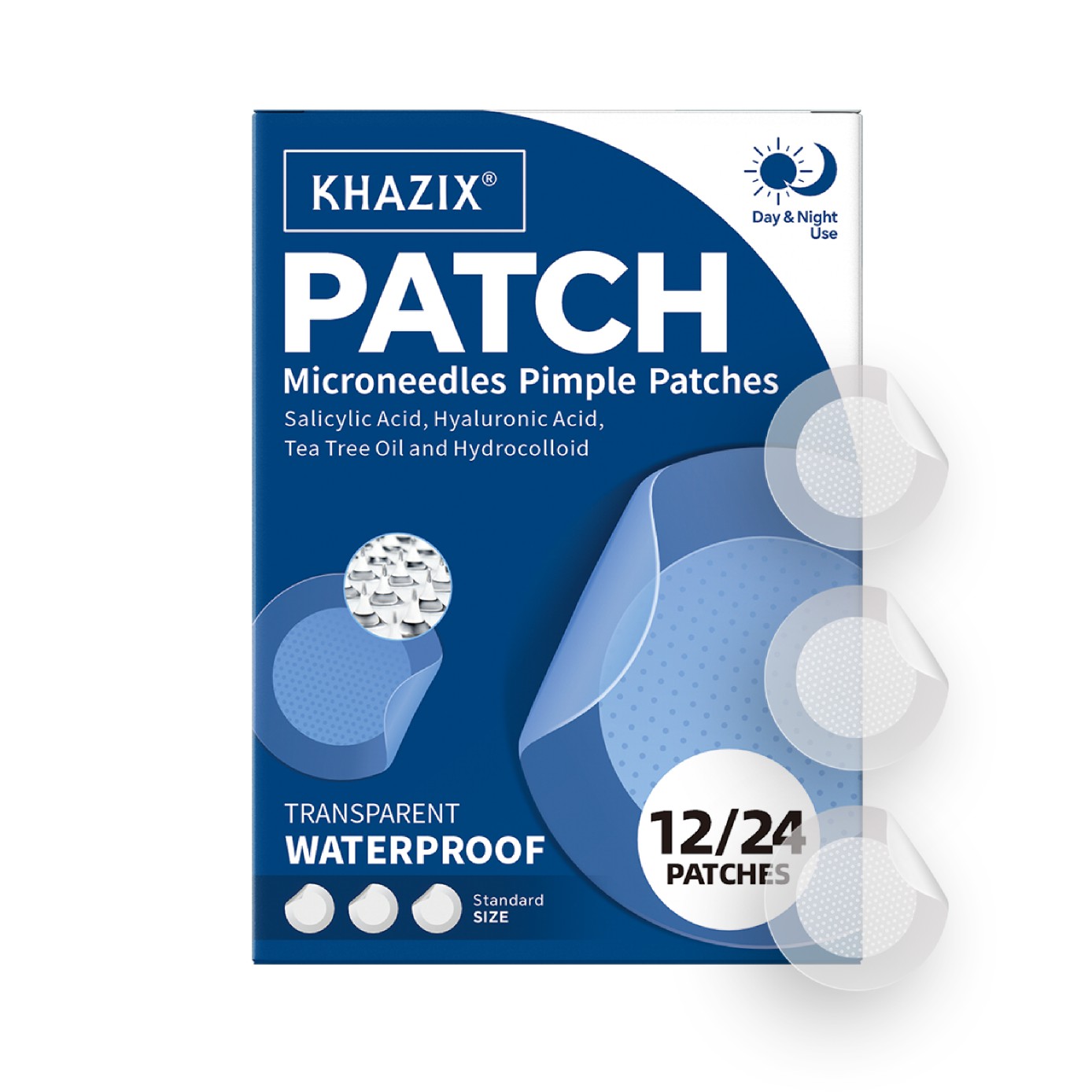 Face Moisturizer - Parches de microagujas para espinillas (paquete