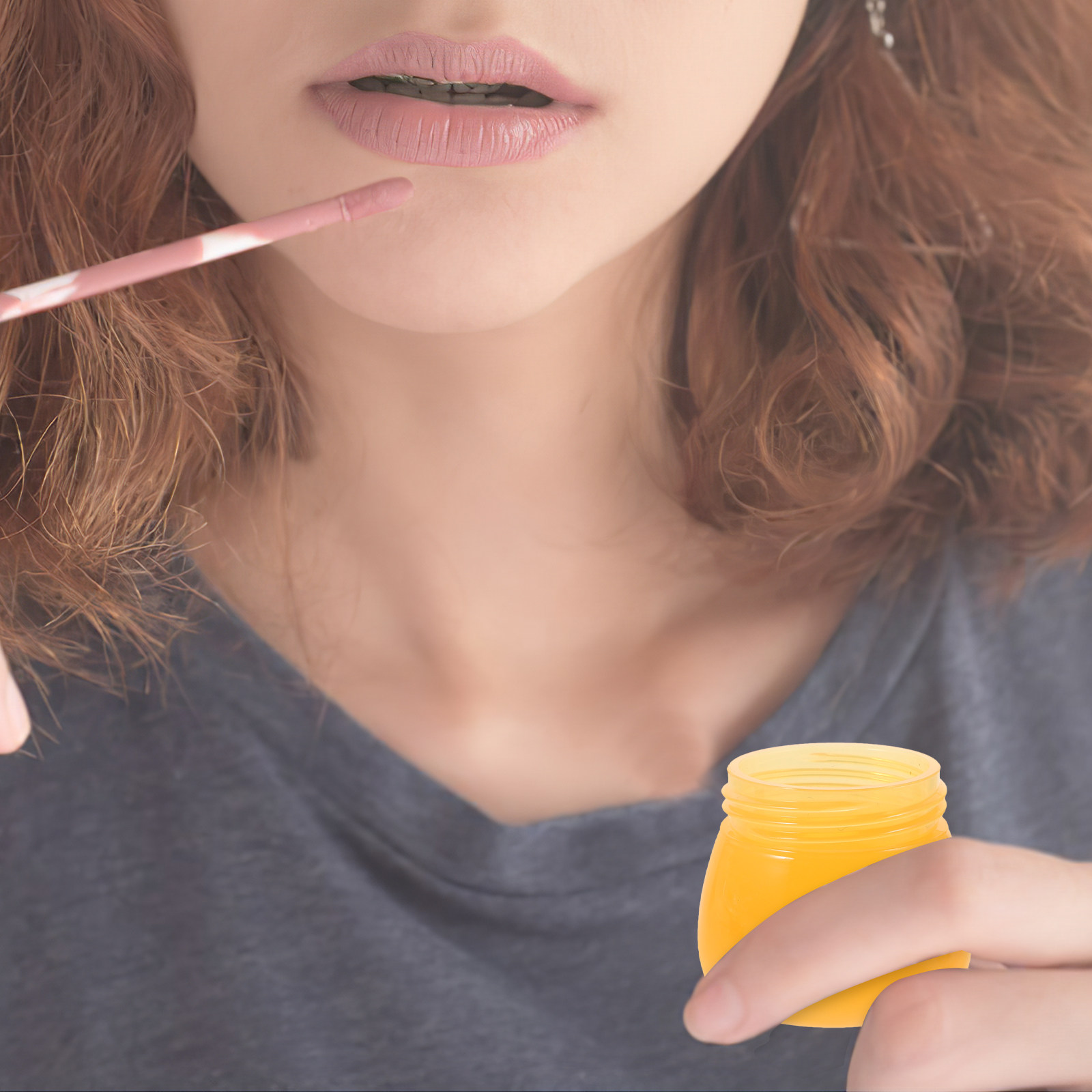 Lip Balm - Tarro vacío de bálsamo labial 6G,