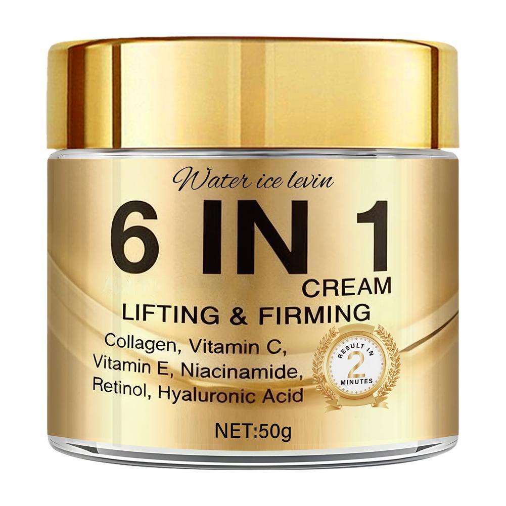 Crema Facial 6 en 1 con Coláge - Vitamin C Serum reseña y precio