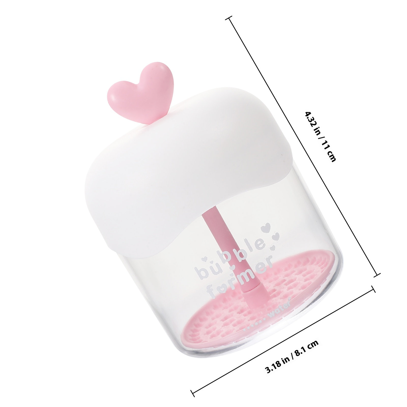 Espumador manual transparente  - Cleanser Face reseña y precio