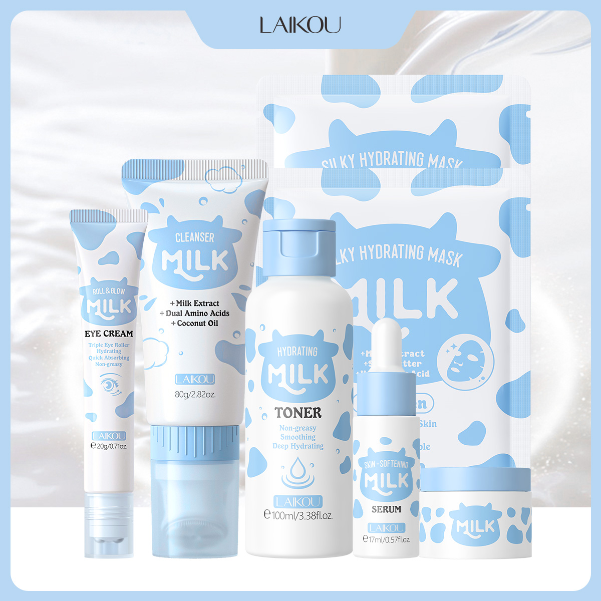 LAIKOU Set de 6 Piezas para el - Skincare Glowing reseña y precio