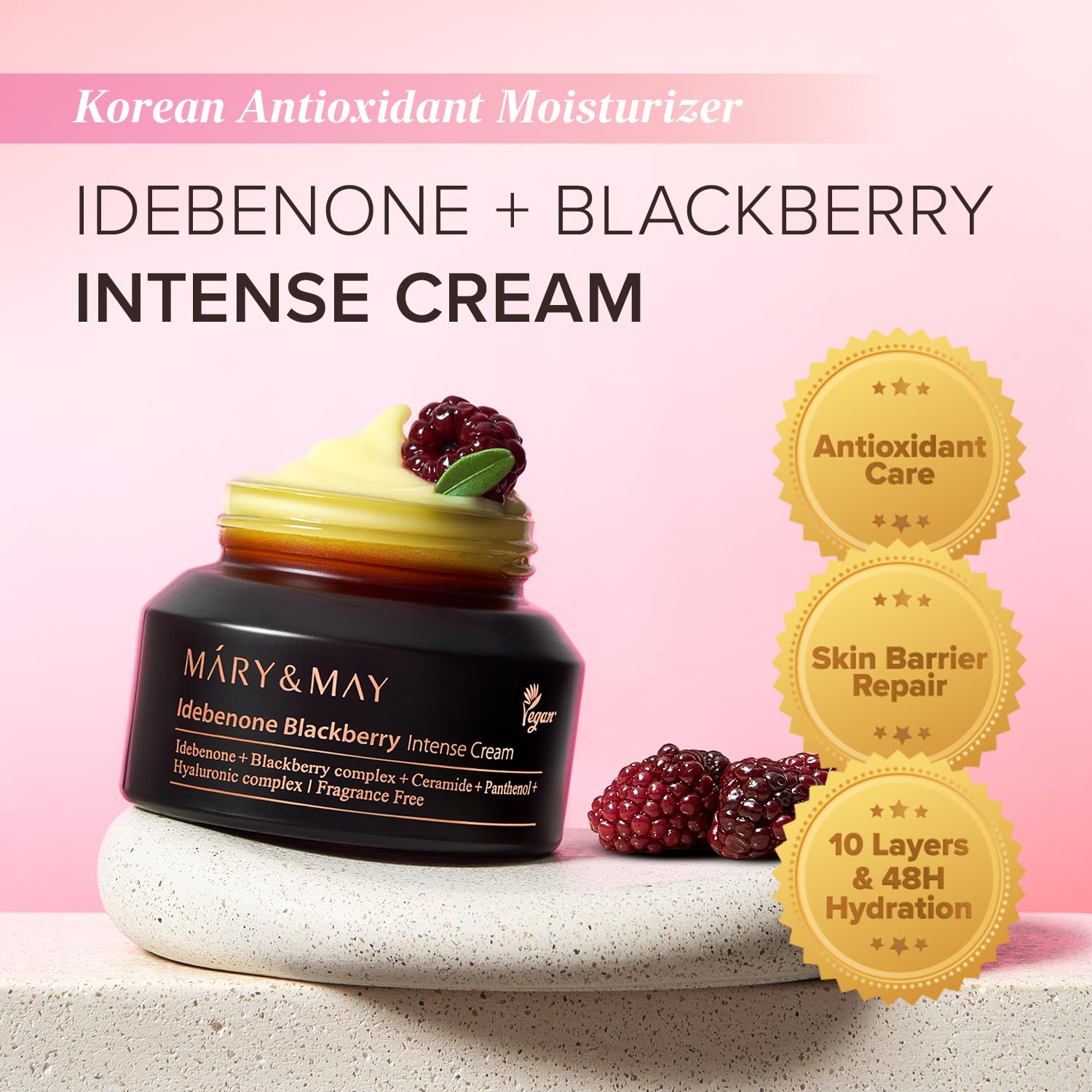 Crema hidratante con idebenona - Retinol Cream reseña y precio